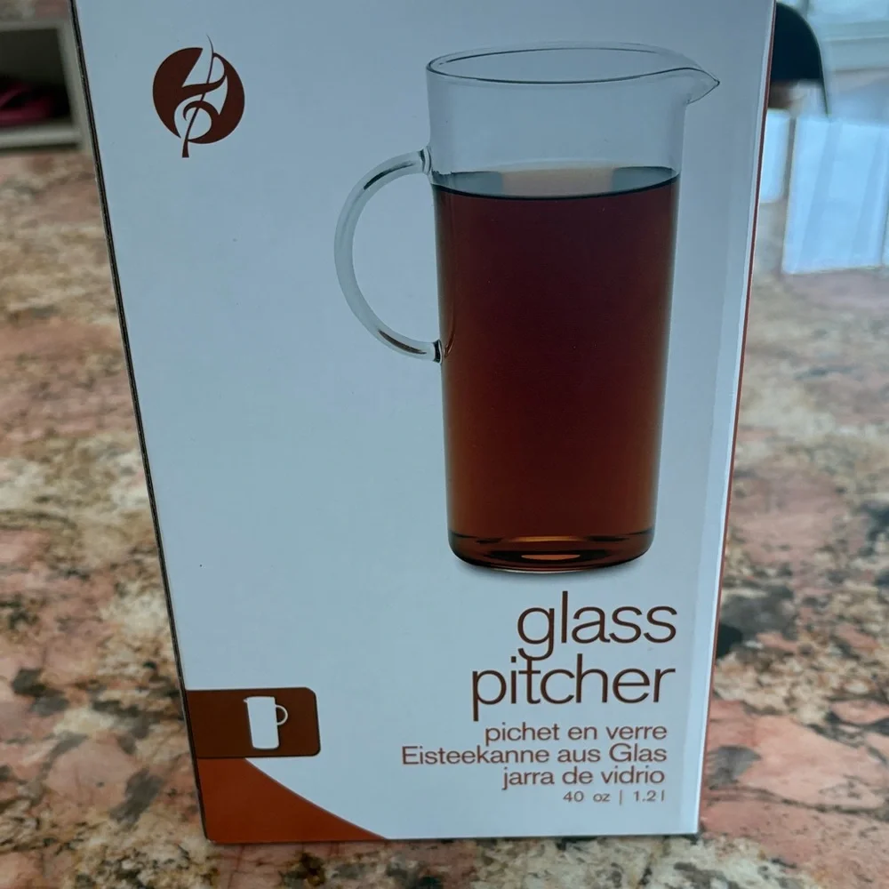 Adagio Glass Pitcher with Handle